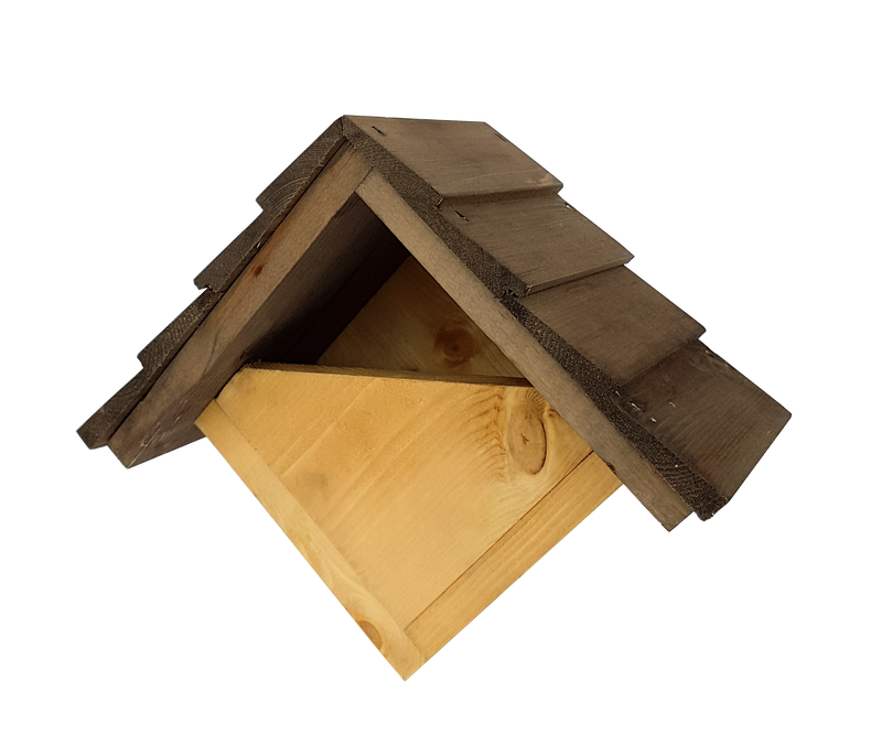 Johnston & Jeff Robin Nest Box with Shingles