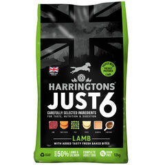 Harringtons Dog Just 6 Lamb - 12KG