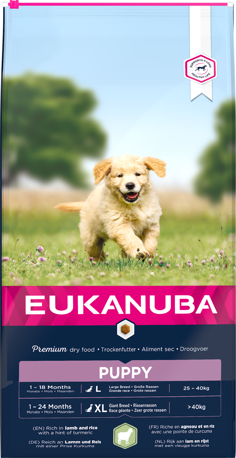 Eukanuba Puppy/Junior Large Lamb - 12KG