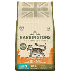 Cyw Iâr Hŷn Cath Harringtons 4x2kg