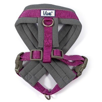 Ancol Viva Padded Harness Purple 32-42cm