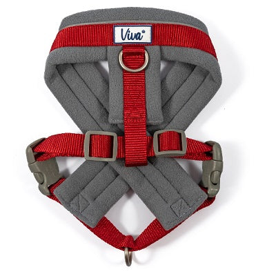 Ancol Viva Padded Harness Red 41-53cm