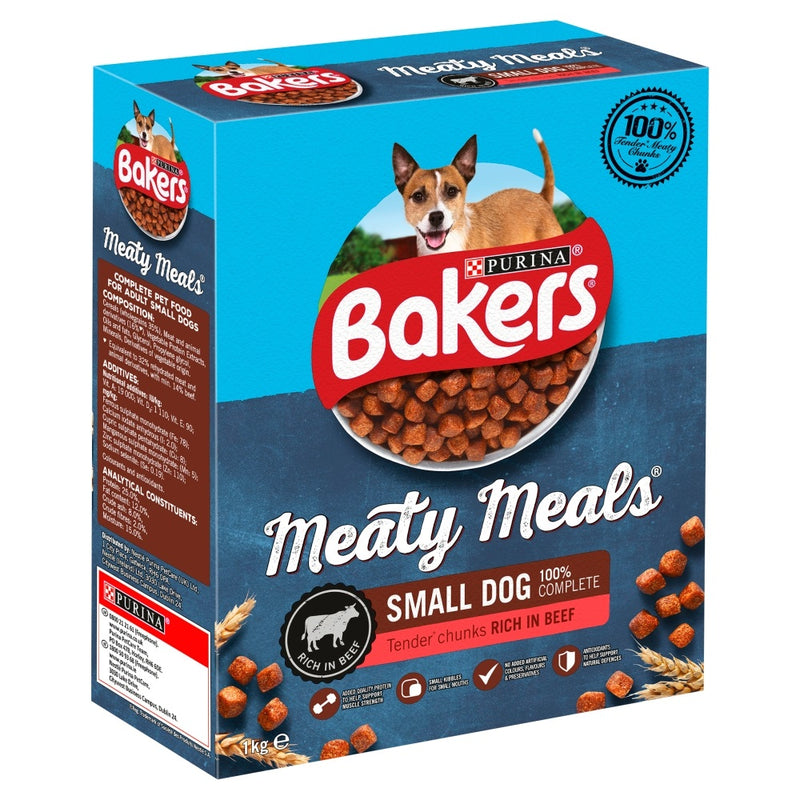 Bakers Meaty Meals Sml Dog Chicken 5x1kg