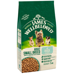 James Wellbeloved Dog Adult Small Breed Duck & Rice - 7.5KG