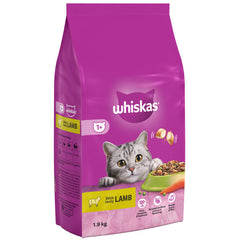 Whiskas Dry 1+ Lamb - 1.9KG