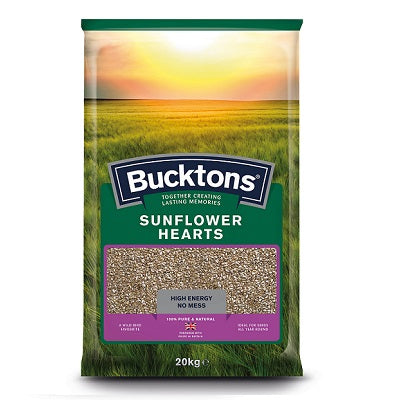 Bucktons Hulled Sunflower Hearts