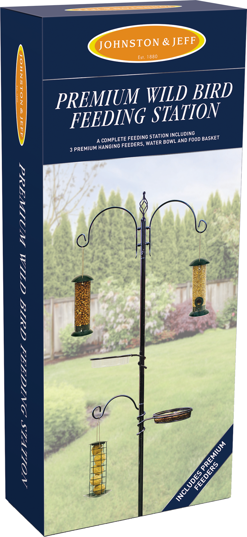 Johnston & Jeff Premium Wild Bird Feeding Station