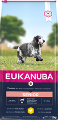 Eukanuba Senior Med Breed Chicken - 12KG
