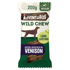 Adventuros Wild Chews Venison Med 6x200g