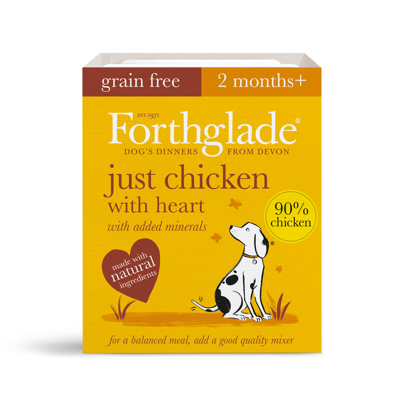 Forthglade Just Chick&Heart GF 18x395g