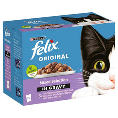 Felix Pch Mix Selection Gravy 4x12x100g