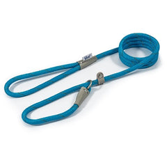 Ancol Viva Rope Refl Slip Lead Blue 80mm