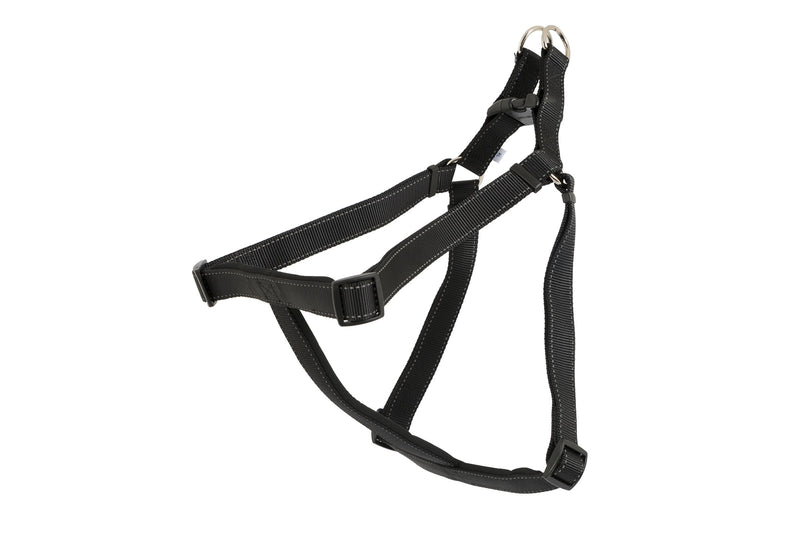 Ancol Nyl Padded Harness Refl Blck S 8-9