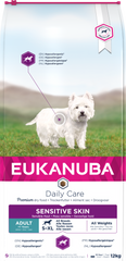 Croen Sensitif Gofal Dyddiol Eukanuba - 12KG