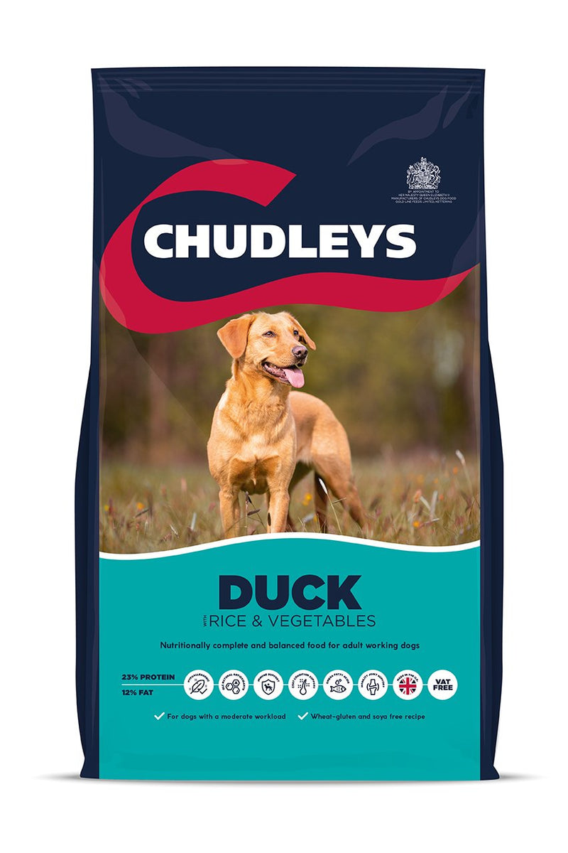 Chudleys Duck Rice & Veg - 14KG
