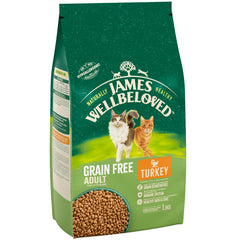 James Wellbeloved Cat Adult Turkey Grain Free - 1.5KG