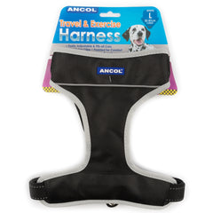 Harnais Teithio ac Ymarfer Ancol 55-87cm