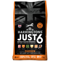 Harringtons Dog Just 6 Chicken - 12KG