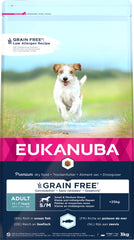 Eukanuba Grain Free Adult Small/Med Ocean Fish 3X3kg