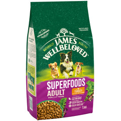 James Wellbeloved Ci Oedolion Superfoods Twrci - 1.5KG