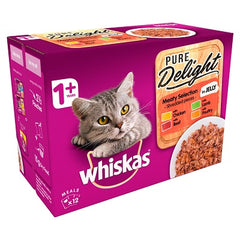 Whiskas Pch 1+ Cig Pur CIJ 4x12x85g