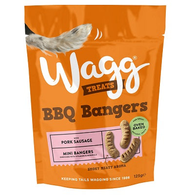 Wagg BBQ Bangers Treats 7x125g