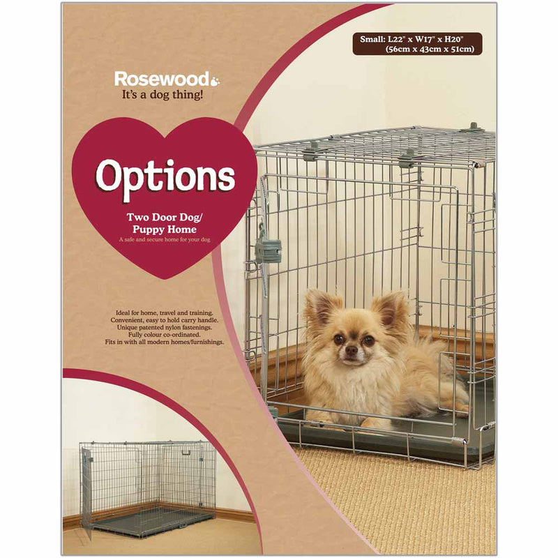 Rosewood Options Dog/Pup Home 2 Door - Small