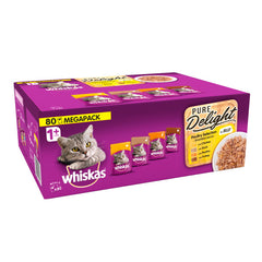 Whiskas Pch 1+ Dofednod Pur CIJ 80x85g