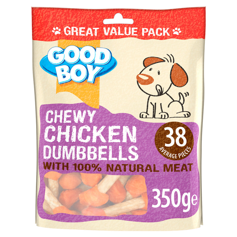 Good Boy Chewy Chicken Dumbbell 3x350g