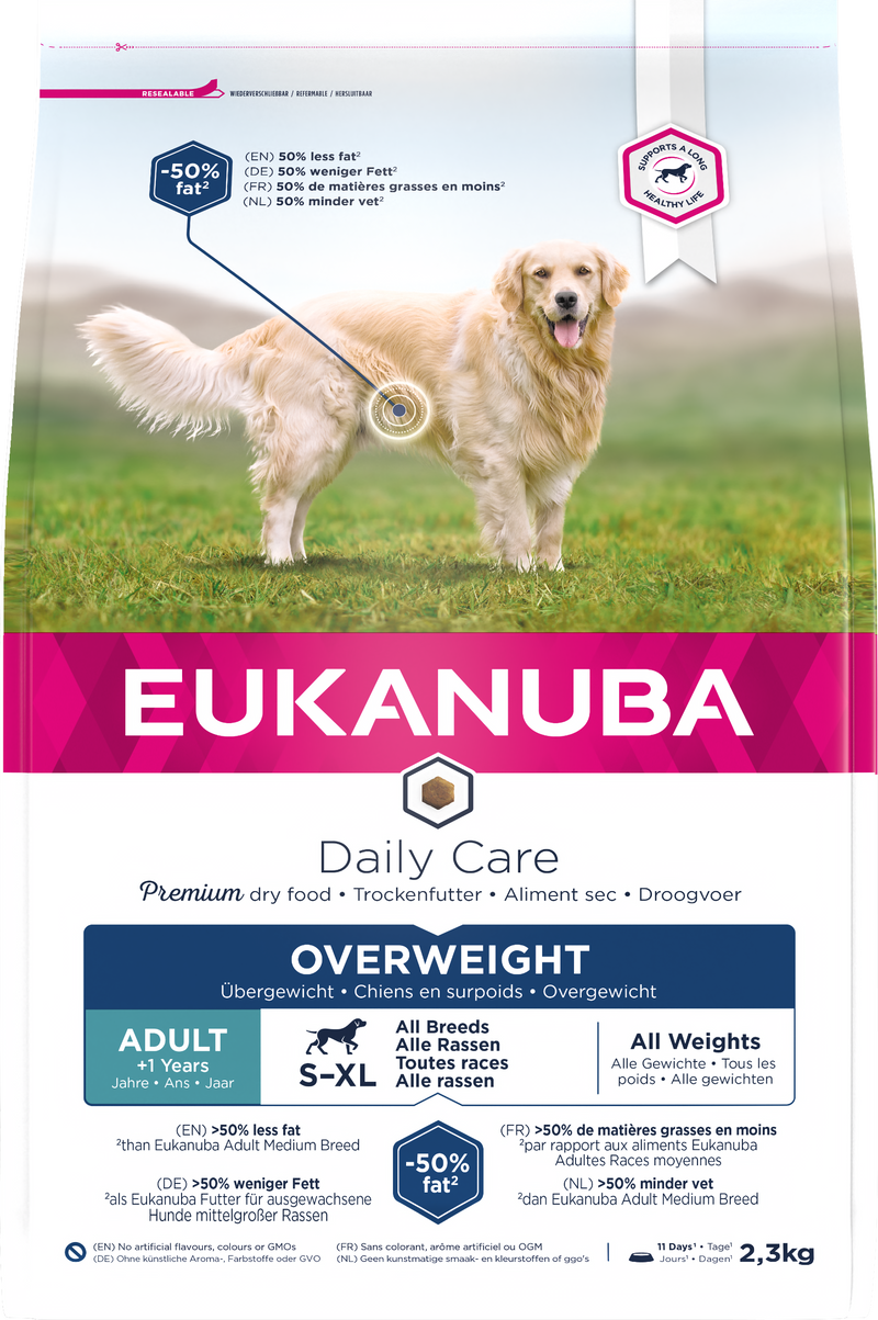 Eukanuba Daily Care Overweight 3x2.3kg