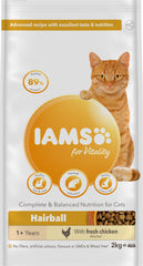 Iams Cat Adult Vitality Hairball C 2x2kg