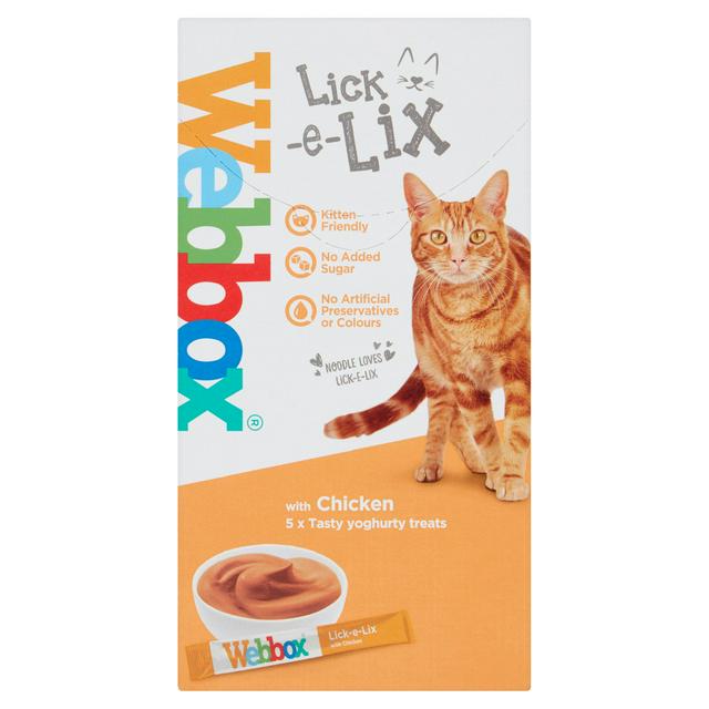 Webbox Lick e Lix Yoghurt Chicken 5x10