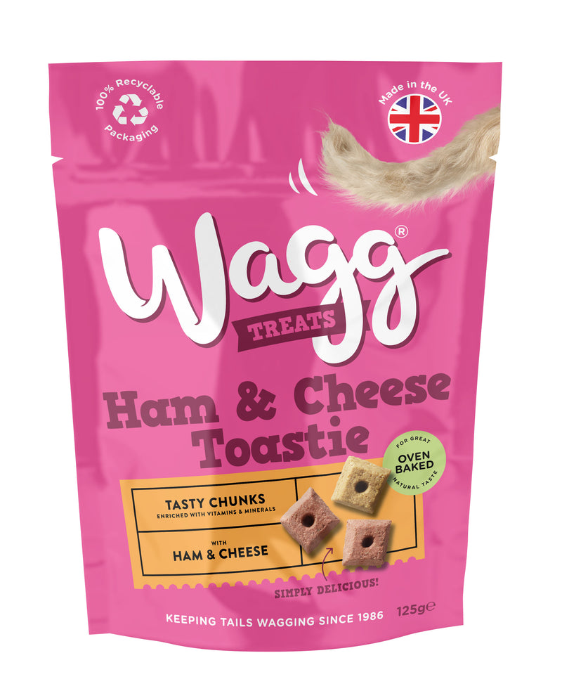 Wagg Ham & Cheese Toastie Tasty B 7x125g
