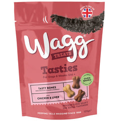 Wagg Tasty Bones 7x125g