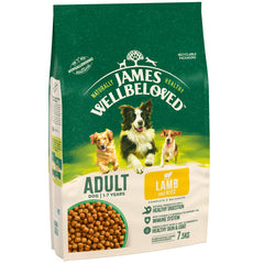 James Wellbeloved Dog Adult Lamb & Rice - 7.5KG