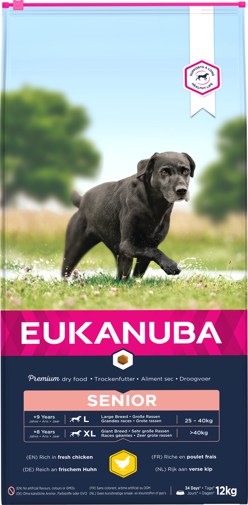 Eukanuba Senior Large Breed Chicken - 12KG