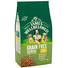 James Wellbeloved Dog Senior Lamb & Veg Grain Free - 1.5KG