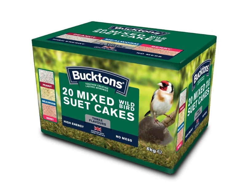 Bucktons Mixed Suet Cakes 20 x 300g