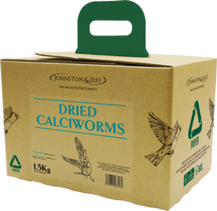 Johnston & Jeff Dried Calciworms in EcoBox