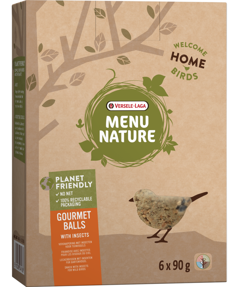 Dewislen VL Pêl Gourmet Natur Pryfed 6x90g