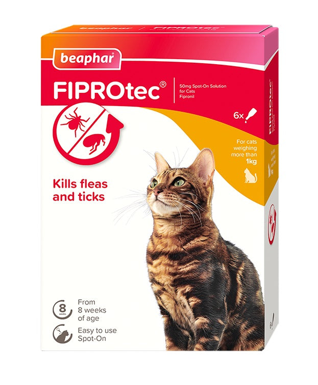 Beaphar FIPROtec Cat 6 phibed x6