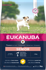 Eukanuba Senior Small Breed Chicken 3x3kg