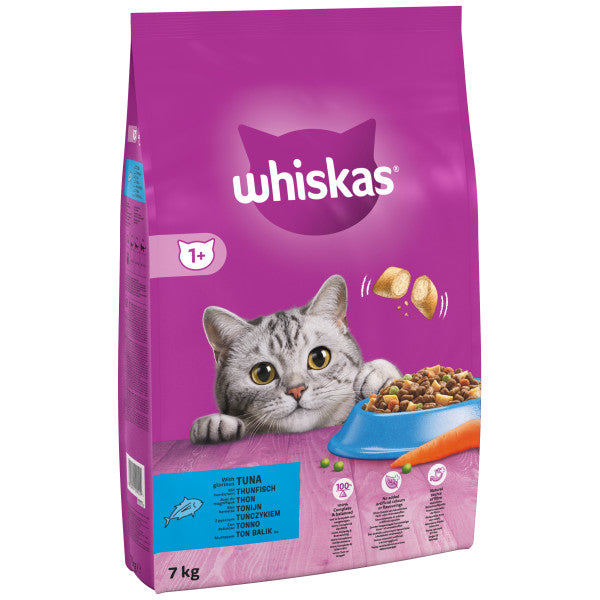 Whiskas Sych 1+ Tiwna - 7KG