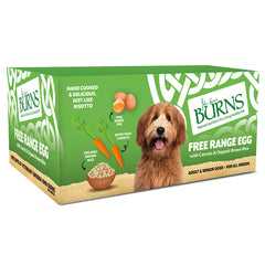 Burns Dog Tray Free Range Egg 12x150g