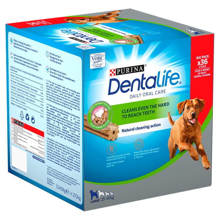 Dentalife Large 2x1272g 36 Sticks (75St)