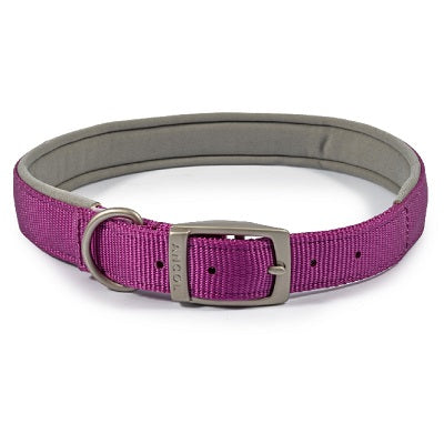 Ancol Viva Pad Buc Collar Purple 45-54cm