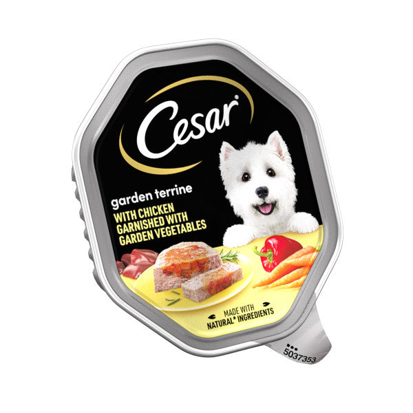 Cesar Tray Garden Ter Chkn&Veg 2x7x150g