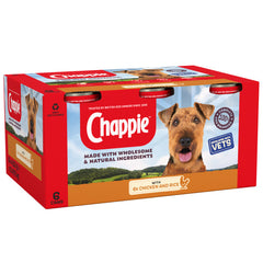 Chappie Tins Chicken & Rice 4x6x412g