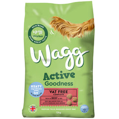 Wagg Active Goodness Beef & Veg - 12KG